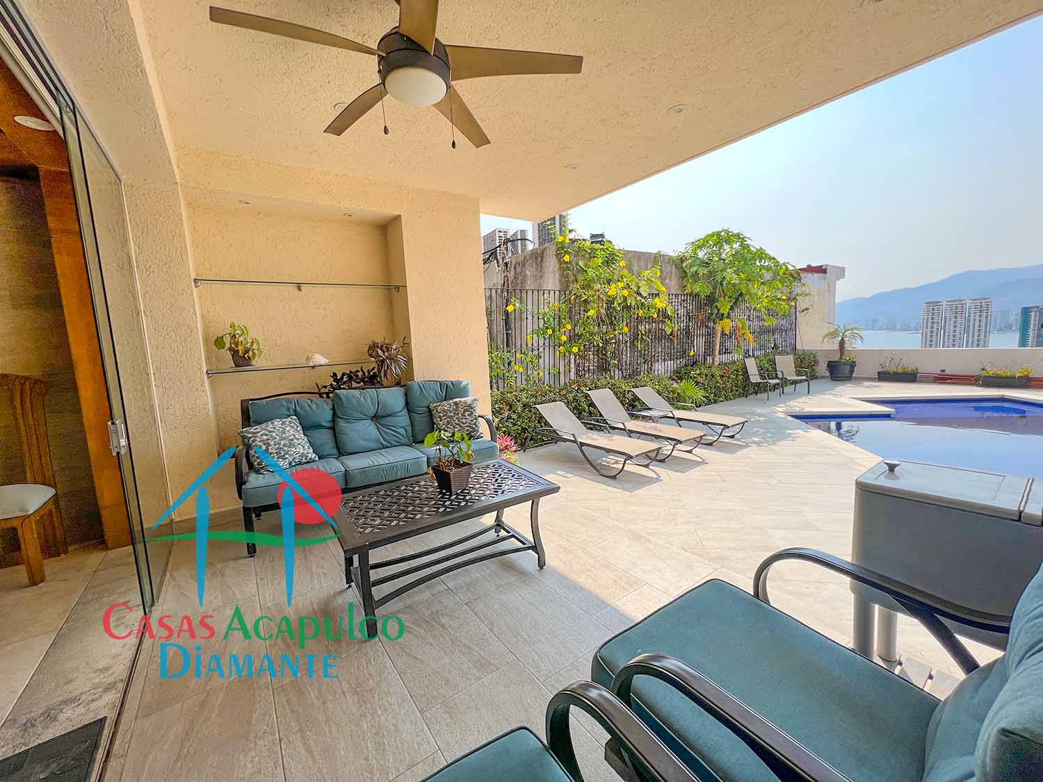 Joyas de Brisamar Vista de la Bruma 3 - Terraza con alberca 4